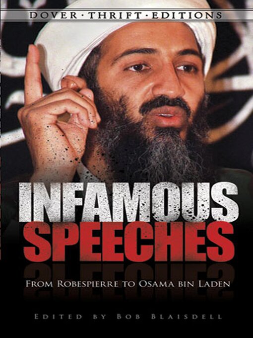 Title details for Infamous Speeches by Bob Blaisdell - Available